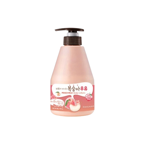 KWAILNARA Milk Body Lotion 560g #Peach