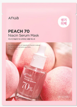 Load image into Gallery viewer, Anua Peach 70 Niacin Serum Mask 25ml
