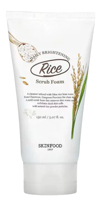 Skinfood Rice Daily Brightening Scrub Foam 150ml