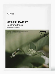 Anua Heartleaf 77% Soothing Mask 25ml - 1 PC