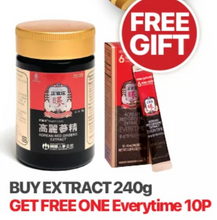 Load image into Gallery viewer, CHEONG KWAN JANG Korean Red Ginseng EXTRACT 240g +Everytime 10ml *10pouches FREE
