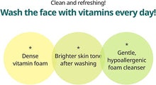 Load image into Gallery viewer, GOODAL GREEN TANGERINE VITA C CLEANSING FOAM
