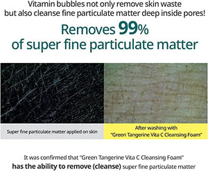 GOODAL GREEN TANGERINE VITA C CLEANSING FOAM