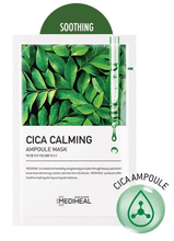 Load image into Gallery viewer, MEDIHEAL CICA Calming Ampoule Mask - 1 Sheet

